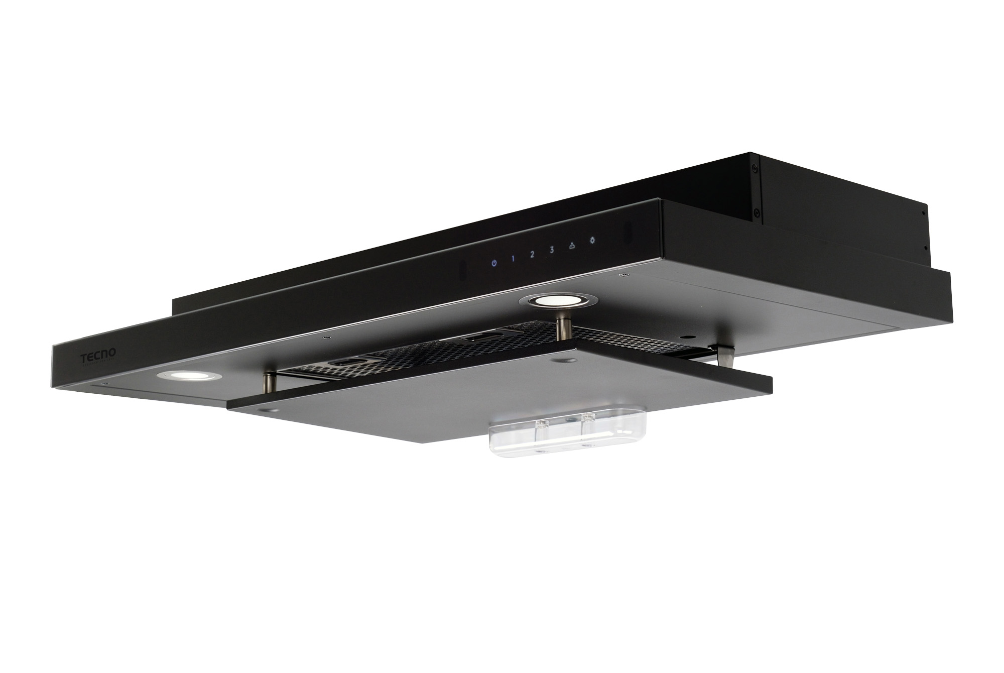 Tecno Touch Control Slim Line Hood with DYNA-X Motor (Full Black) - Image 3