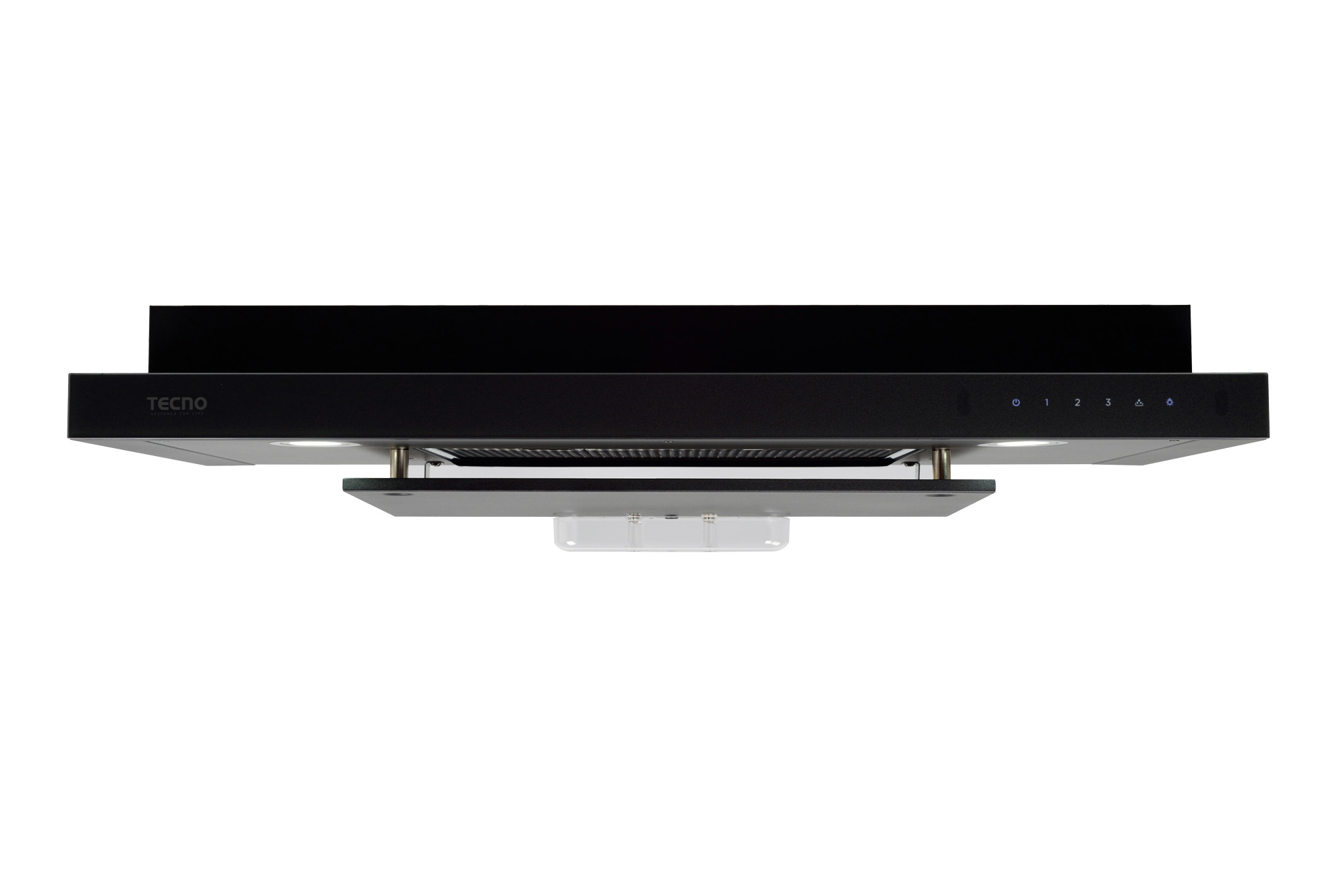 Tecno Touch Control Slim Line Hood with DYNA-X Motor (Full Black) - Image 2