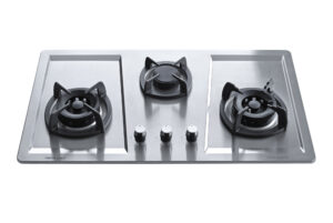 Tecno 3-Burner 86cm Stainless Steel Cooker Hob with Inferno Wok Burner Technology
