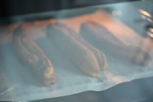 youtiao in oven
