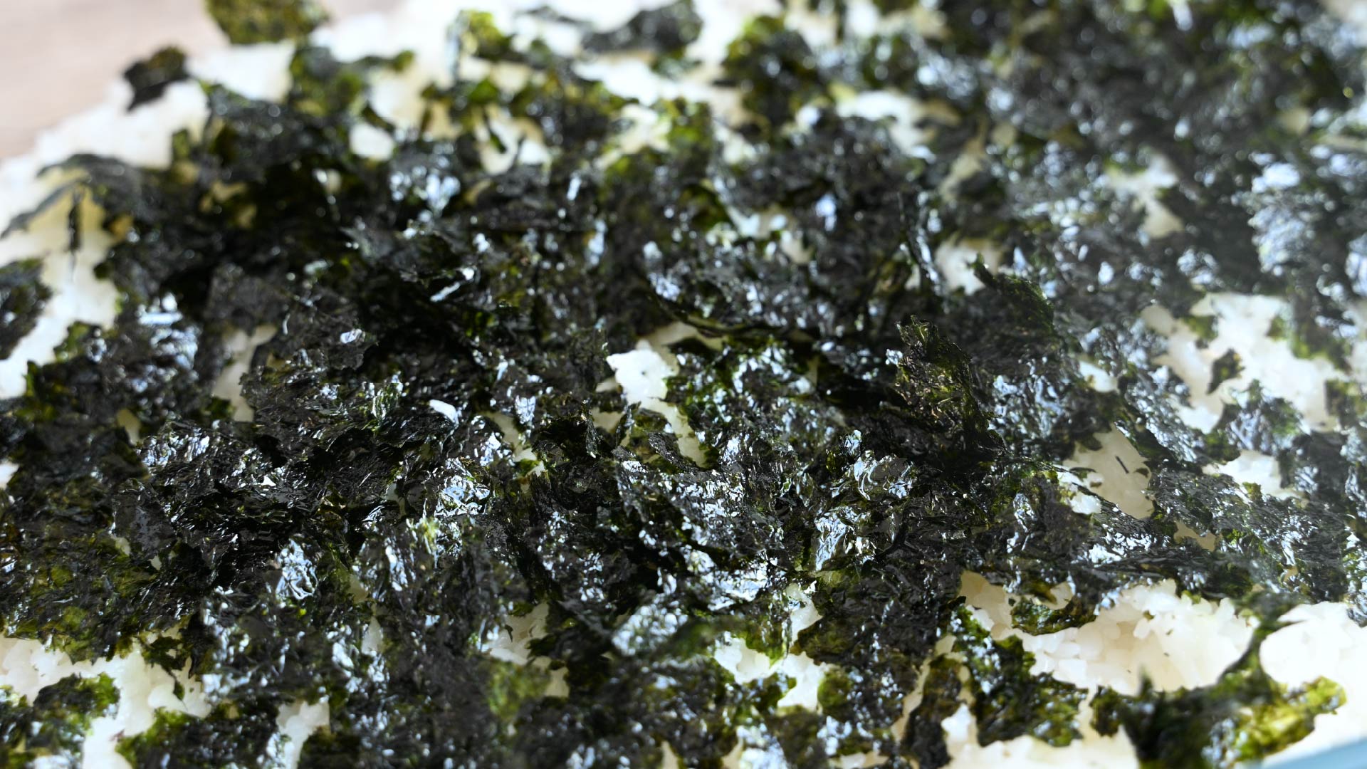 seaweed on rice